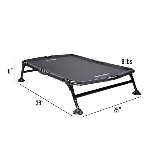 Momarsh Home Cot Breeze Elevated Pet Bed | Non Slip Feet with Breathable Mesh | Portable Dog Cot | Hot Spot Reducing | All in One Large Dog Bed for Indoor and Outdoor Use - color: Home Cot Breeze