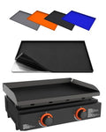 KITCHEN PERFECTION 22" Premium Silicone Griddle Cover Mat For Blackstone Griddle 22 Inch - Hermetic Protection From Rust & Debris All Year, Fits All Blackstone 22 Inch Models - Food Grade Silicone - color: Black 22 inch
