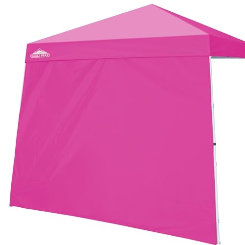 EAGLE PEAK Sunwall/Sidewall for 10x10 Slant Leg Canopy Only, 1 Sidewall, Pink - color: Pink