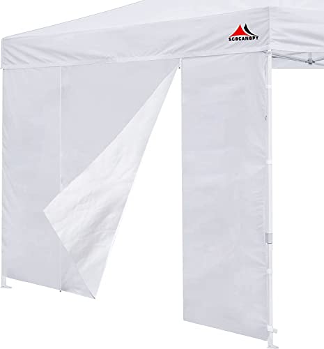 SCOCANOPY Canopy Door for 10x10 Canopy Frame,1 Pack Sidewall Only,Grey - color: Gray, size: 10X10