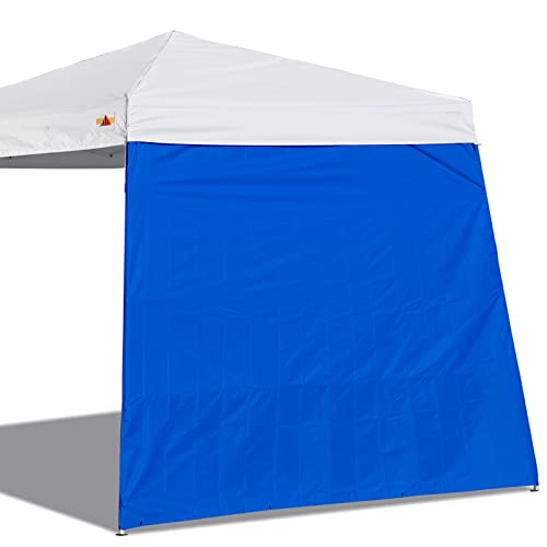 ABCCANOPY Slant Leg Canopy SunWall, 1 Pack Sidewall Only, Blue - color: Blue