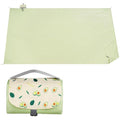 Ainiv Picnic Blanket, Waterproof Beach Blanket with Carry Handle, Foldable Portable Washable Beach Mat Sand-Free, Outdoor Mat in Green for 3-4 People for Camping, Picnic, BBQ - 59 x 83 inches - size: 59 x 83 inches (M for 3-4 People)