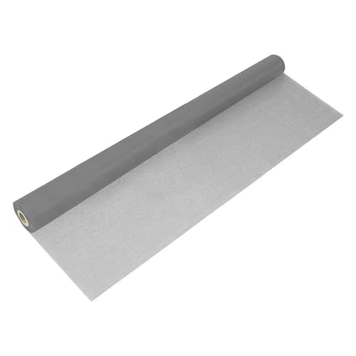 NeatiEase Window Screen Roll, 48"x100' Adjustable Flexible Fiberglass Screen Door Mesh - DIY Replacement Kit for Patio Porch Door Windows and Sliding Screen Doors(Gray) - color: Gray, size: 48in(W)x100ft(L)