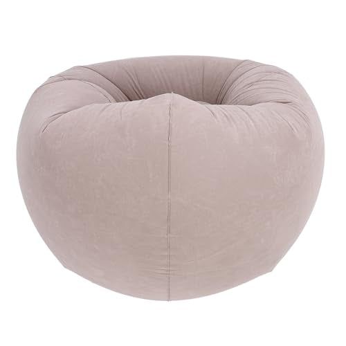 XUMIUZIY Inflatable Lounge Chair, Inflatable Lazy Sofa, Folds Compactly, 80kg Weight Capacity, Portable Inflatable Chair for Living Room, Bedroom, Dorm Room, 75x75x45cm