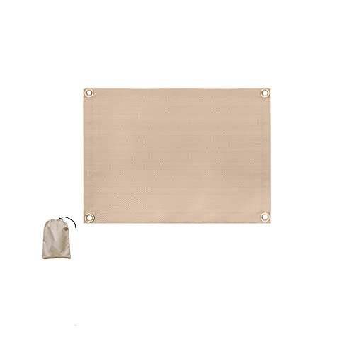 Fire Pit Mat, Fireproof Stove Grill Mats Blanket for Wood Deck Insulation, Camping BBQ Temperature Resistant Rugs Accessories for Outside Indoor Lawn Protection (23.6'''×31.5'') - size: 23.6'''×31.5''