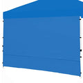 Canopy SunWall, 10x10ft Pop Up Canopy Sidewall for Instant Canopy Tent Gazebos, 1 Pack Sidewall Only Blue - color: Blue