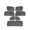 Car Sunshades for Tesla Model S 2012, Windshield Breathable Portable Visor Sunproof UV Rays Privacy Protection Blocking Mosquito,A/7PCS - color: A/7pcs