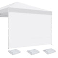 Canopy Tent Sidewalls for 10x10, 10x20' Canopy Frame, 3Pack SunWalls Only,White, (Canopy Tent NOT Included)