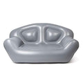 Milliard Inflatable Couch - Air Sofa – Perfect Lounger for Camping, Beach and Home (Grey)