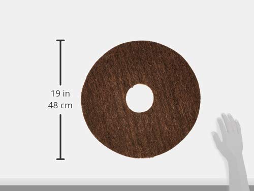 Bosmere M226 3-Pack Tree Protection Weed Mats, 18-Inch - color: Brown, size: 18"