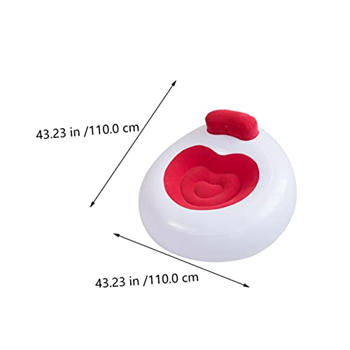 Toddmomy Inflatable Lounge Chair Reclining Camping Oversized Lawn Chair for Outdoor Travel Festivals