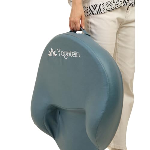 Meditation Air Cushion - No More Numb Legs | Ergonomic Design for Optimal Support and Posture - color: Grey