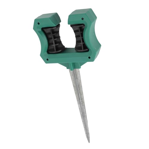 Garden Hose Guide Spike, Plant Protection Enhanced Stability Hose Support Stake, No Assembly Garden Holder with Smooth Rolling Design for Yard Flower Beds and Lawn