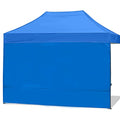 ABCCANOPY Instant Canopy SunWall 10x15 FT, 1 Pack Sidewall Only, No Frame or Top, Blue - color: Blue, size: 10x15