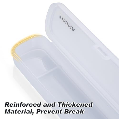 Travel Utensils with Case, 4-Piece Stainless Steel Portable Cutlery Set, Reinforced Case with Buckle Design, Lunch Box for Camping Work School, Include Fork Spoon Knife, Dishwasher Safe, Silver - color: Silver