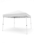 GarveeLife Canopy Tent, GarveeLife 10X10 FT Pop Up Canopy Outdoor Instant Tent Slant Legs with Carrying Bag, Portable Gazebo Shelter for Patio Deck Garden Beach - 8X8 FT Canopy Cover (White) - color: White