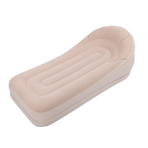 Luocute Inflatable Lounger, 200x90x60cm Wide Automatic Inflation Air Sofa with Built in Pump, Portable Blow Up Couch for Camping Outdoor Home Relaxation