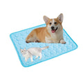 Generic Dog Cooling Mat, Pressure Activated Pet Cooling Mat for Dogs Cats, Non-Toxic Self Cooling Pad for Dogs Cats in Hot Summer Cool Pad Washable & Easy Clean (27''x 21''), BLUE