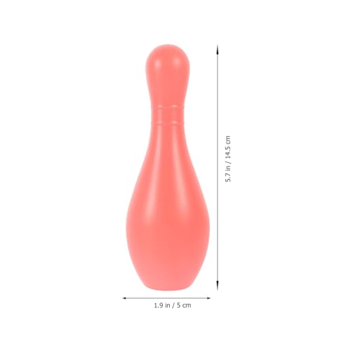 VOSAREA 1Set Plastic Bowling for Indoor Outdoor Recreational Bowling Plaything Fun Pin and Ball for Parties
