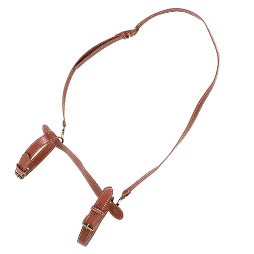 PU Leather Handle Picnic Blanket Carry Strap Adjustable Blanket Strap Motorcycle Tour Yoga Mat Luggage Belt (51CM)
