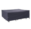 F&J Outdoors Patio Furniture Covers, Waterproof UV Resistant Rip-stop Cover for Outdoor Furniture, Grey, 90"Wx60"Dx27.5"H - size: 90"(W)x60"(D)x27.5"(H)