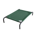 Gale Pacific Coolaroo The Original Cooling Elevated Dog Bed, Indoor and Outdoor, Large, Brunswick Green, 51.00" x 31.50" x 8.00" - color: Brunswick Green, style: Large Dog Bed