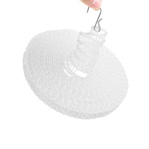 uxcell Windproof Clothesline, 10M 33ft Plastic Non-Slip Clothes Drying Rope Portable Travel Clothesline for Courtyard Outdoor Laundry Camping, White - color: White, size: 32.8ft