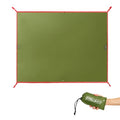 Frelaxy Tent Footprint, Waterproof Camping Tarp, Durable Tent Floor to Elevate Your Camping, Hiking, Backpacking, Hammock, Beach Experience - color: Army Green, size: 2-3 Person—71'' x 80''