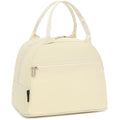 FlowFly Insulated Lunch Cooler Bag - Tote Bag Organizer for Women/Men, Beige - color: Beige