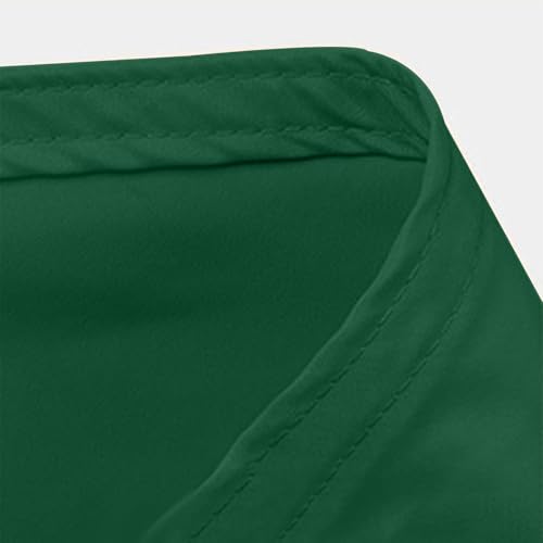 4'x25' Dark Green Privacy Fence Screen, 100% Solid Non-See-Through Privacy Fence Panel, Garden Privacy Fence, Full Privacy for Balcony, Backyard,Porch, Railing and Pool - color: Frost Green, size: 4×25ft