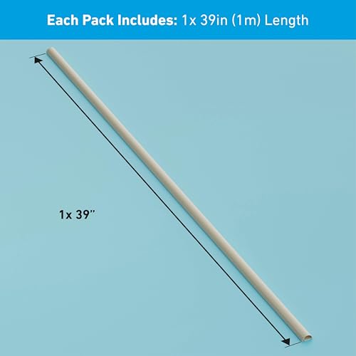 D-Line Half Round Cord Hider, Patented Cable Cover, Hide TV Wall Mount Wires, Raceway for Cords, Decorative Wire Covers, Paintable, Adhesive Cable Concealer, 1x 0.78in W x 0.39in H x 39in L, Beige - color: Beige, size: 0.78x0.39in - 1x 39in