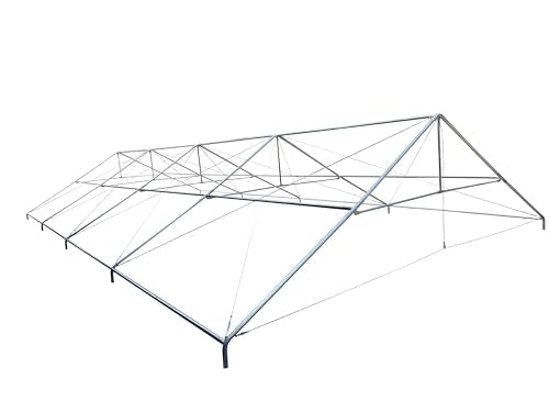 DELTA 40'x20' PVC Marquee Tents for Parties, Large Party Tent, Outdoor Wedding Tent, Heavy Duty Fire Retardard Waterproof Canopy, Carpas para Fiestas,Outdoor Event + 7 Storage Bags - style: 40'x20' PVC Marquee Tent