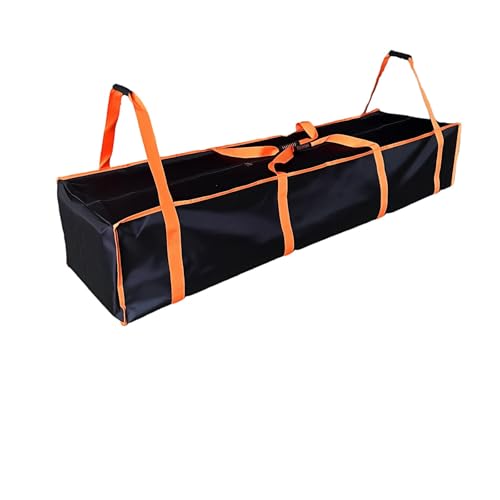 Large Tent Storage Bag 63X17.5X11.5in with Handles - 10*10ft.10*20ft , Pop Up Canopy Frame Replacement Parts,Workable for Party Tent Bag ,Heavy-Duty Water Resistant Oxford Fabric (orange, 63 inch) - size: 63X17.5X11.5inch