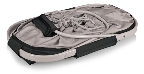 Picnic TIME Metro Shopping Basket Cooler, Insulated Collapsible Picnic and Market Basket with Aluminum Frame and Drawstring Top for Travel and Groceries - color: Star Wars Darth Vader - Black
