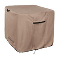 ULTCOVER Waterproof Square Air Conditioner Cover for Outside AC Units Size Upto 36W x 36D x 30H inch - color: Brown, size: 36x36x30 inch