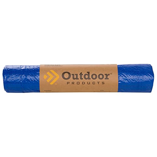 Outdoor Products All-Purpose Plastic Tarp | Waterproof Cover Cover for Home, Outdoor, and Emergency | Multiple Sizes - size: 6 ft x 8 ft