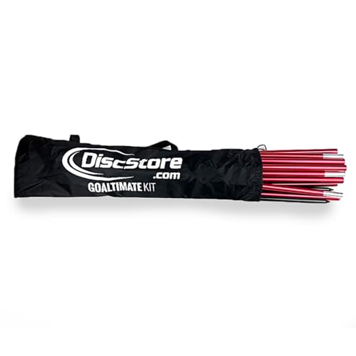 Disc Store Portable Goaltimate Kit - Includes Regulation Goaltimate Arc, Two Iron Stakes, and Carrying Bag for Ultimate Disc Games