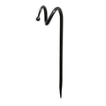 Achla Designs Ball End Hose Guard / Guide, Graphite - style: Single