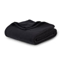 Berkshire Blanket Microfleece Throw Size Bed Throw Blanket Black, Lightweight Soft Breathable Plush Micro Fleece Throw Blanket for Travel, Bed and Couch, 50x60 Inches - color: Black, size: Throw/Throw XL