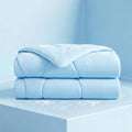 Luciphia Premium Cooling Dog Blanket Washable Q-MAX>0.5 Small Medium Large Pet Mat Puppy Cat Self-Cooling Soft Breathable Calming Throw for Sofa Crate Bed (Light Blue,29x40 inches) - color: Light Blue, size: 29x40 inches