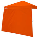 EAGLE PEAK Sunwall/Sidewall for 10x10 Slant Leg Canopy Only, 1 Sidewall, Orange - color: Orange
