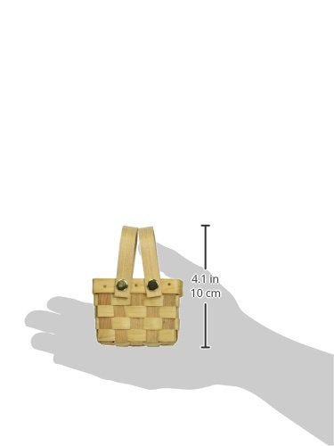 Weddingstar Miniature Woven Picnic Basket Favor - Set of 6
