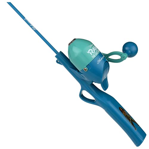 Shakespeare Youth Fishing Reel and Rod Combo - color: Disney Raya and the Last Dragon