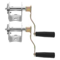 2Pcs Volleyball Net Tensioner Ratchet Heavy Duty Tool for Quick Setup and Optimal Tightness Compatible with Badminton and Volleyball Poles for Outdoor Sports