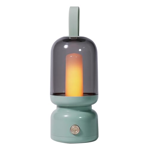 QANYI Retro Lantern,Portable and Rechargeable Lantern with LED Candles Flameless Flickering Lamp,Table Decoration Lights for Home Party Garden Patio Camping Christmas Home Decor - style: Retro