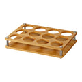Glass Holder, Wine Drinks Cup Storage Carrier, Drink Cup Storage Holder, Glasses Organizer, L 12 Hole - color: L 12 Hole