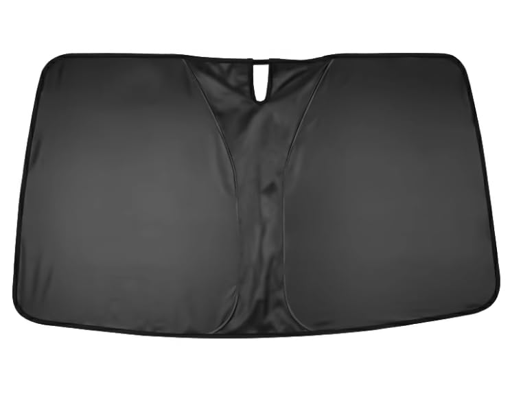Car Sunshades for Tesla Model S 2012, Windshield Breathable Portable Visor Sunproof UV Rays Privacy Protection Blocking Mosquito,A/Front - color: A/Front