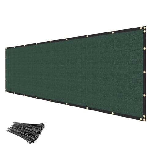 Privacy Fence Screen 6' x 2' Fencing Cover Heavy Duty Mesh Windscreen Cloth for Outdoor Garden Patio Backyard Chain Link Fence Green - color: Green, size: 6' x 2'