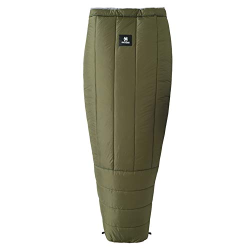 OneTigris Featherlite Ultralight Sleeping Quilt, Weighs 35oz, Warm Hammock Topquilt 40 Degree, with Footbox, Perfect for Outback Camping, Hiking, Backpacking and Hammocks - color: OD Green