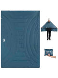 iClimb 3M Thinsulate Insulation Warm Camping Blanket Ultralight Compact - color: Blue, size: 39” × 57”, 0.62 lb